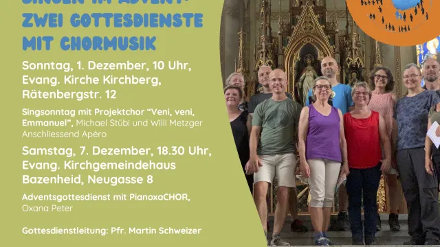 Singsonntag und PianoxaCHOR (Foto: Michael Stübi) Singsonntag und PianoxaCHOR (Foto: Michael Stübi)