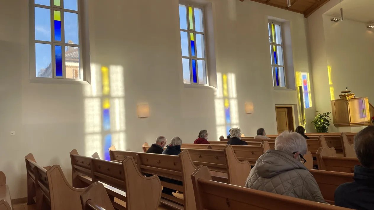 Evangelische Kirche Kirchberg im Winterlicht (Foto: zVg) Evangelische Kirche Kirchberg im Winterlicht (Foto: zVg)